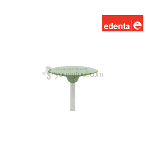 스위스 edenta 실리콘 포인트 (녹색/원반 #매우고움)