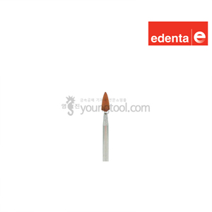 스위스 edenta 실리콘 포인트 (적색/총알 소 #중간)