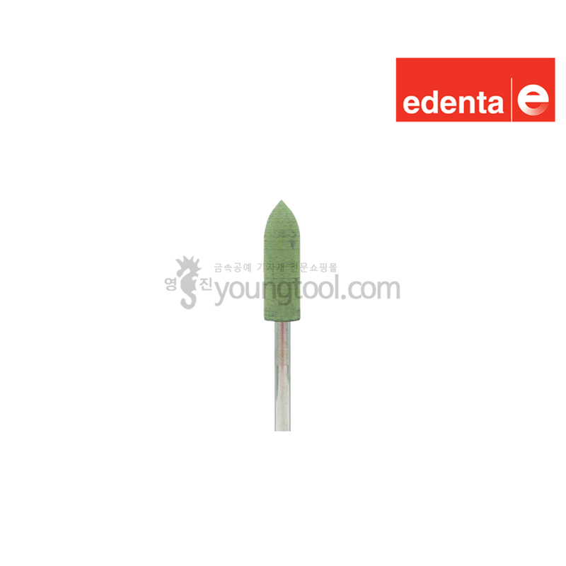 Edenta 실리콘 포인트 (녹색/총알 대 #매우고움)