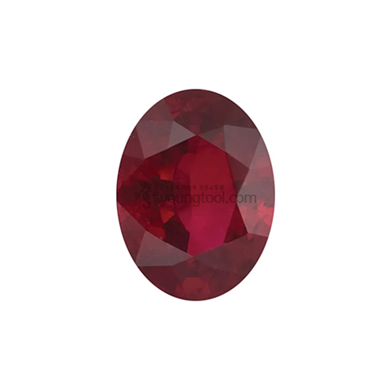 AAA+ 루비 (Faceted Ruby/Oval)
