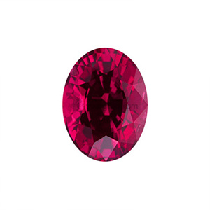 Ex-S 루비 (Faceted Ruby/Oval)