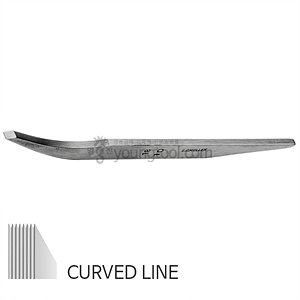 Carbon Steel 라이닝 조각정 (CURVED LINE)