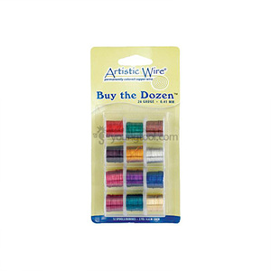 Beadalon 아티스틱 와이어 Standard Color (Buy The Dozen 12종/Dispenser Pack)