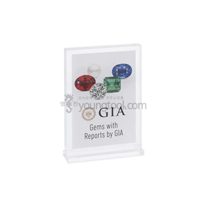 GIA 아크릴 젬스톤 디스플레이 (GIA Acrylic Gemstone Display)