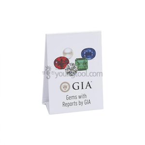GIA 카드보드 젬스톤 디스플레이 (GIA Cardboard Gemstone Display (Pack of 2))