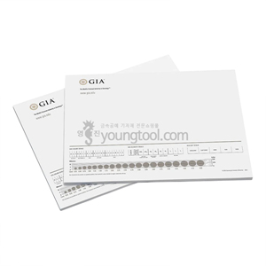 GIA 다이아몬드 솔팅 패드 (GIA Diamond Sorting Pads (Pack of 2))