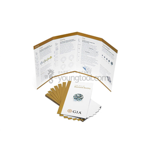 GIA 4Cs of Diamond Quality 브로셔 (GIA 4Cs of Diamond Quality Brochure (Pack of 50))